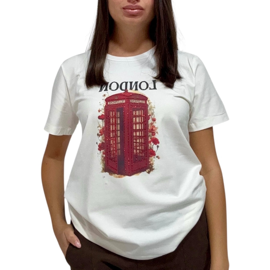 JETAIME T-SHIRT LONDON BORDOUX