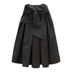 SARTORIA GONNA FIOCCO ECOLE NERO