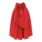 SARTORIA GONNA FIOCCO ECOLE ROSSO