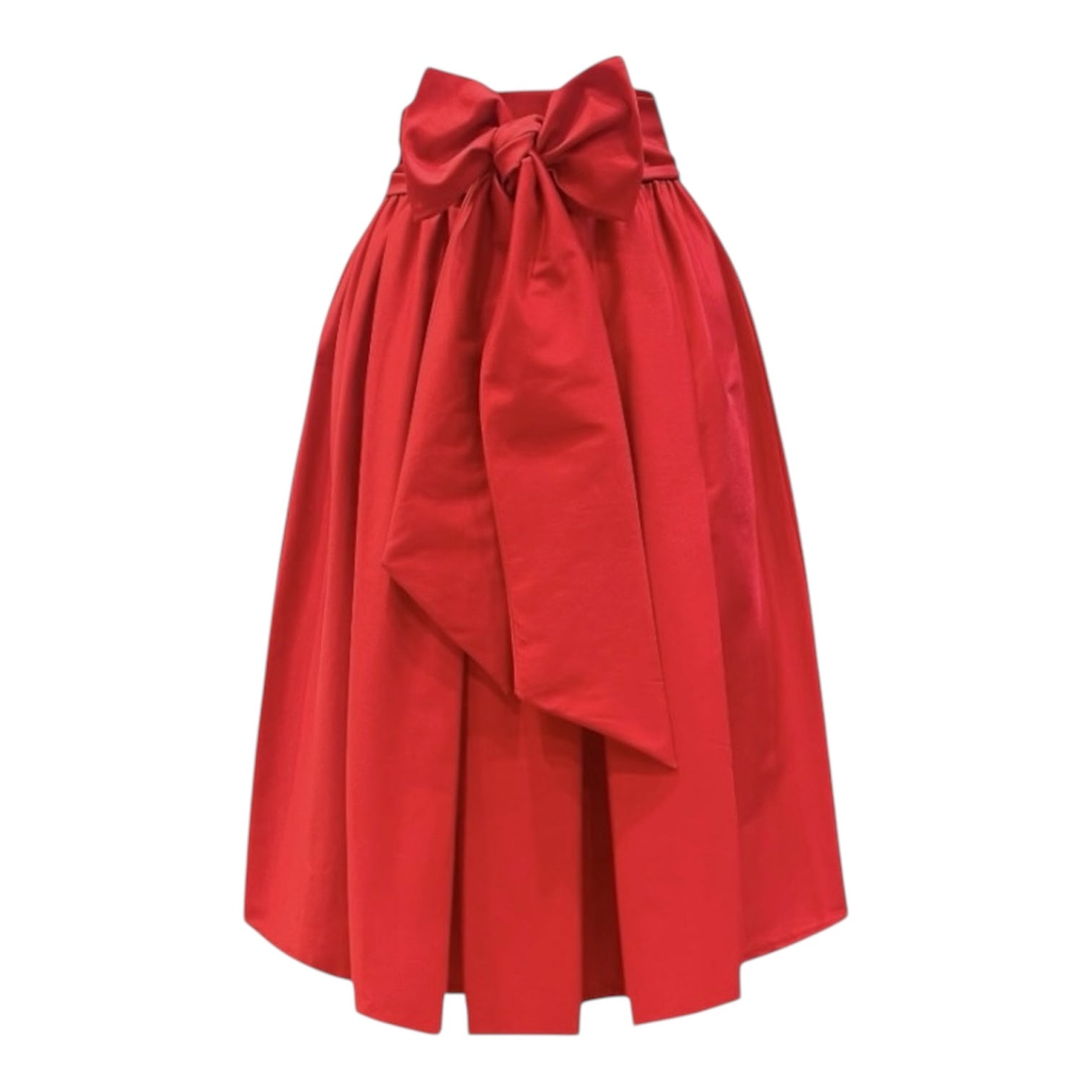 SARTORIA GONNA FIOCCO ECOLE ROSSO