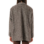 KONTATTO GIACCA CAPPOTTO SPIGA MORO