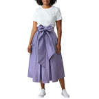 SARTORIA GONNA FIOCCO ECOLE GLICINE