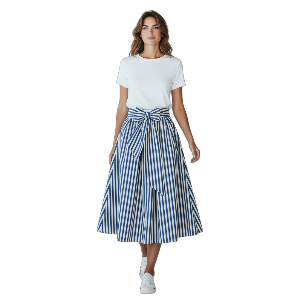 SARTORIA GONNA FIOCCO PORTOFINO