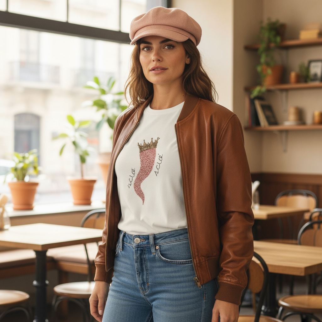 JETAIME T-SHIRT BIGHORN ROSA