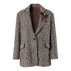 KONTATTO GIACCA CAPPOTTO SPIGA MORO