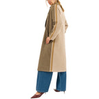 KONTATTO CAPPOTTO BICOLOR BURRO