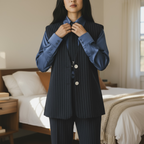 VICKYMOOD GIACCA SMANICATA GESSO