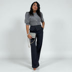 VICKYMOOD PANTALONE GESSO