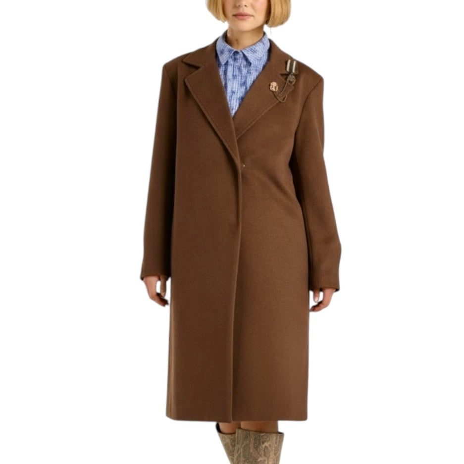 VICKYMOOD CAPPOTTO OVER CACAO