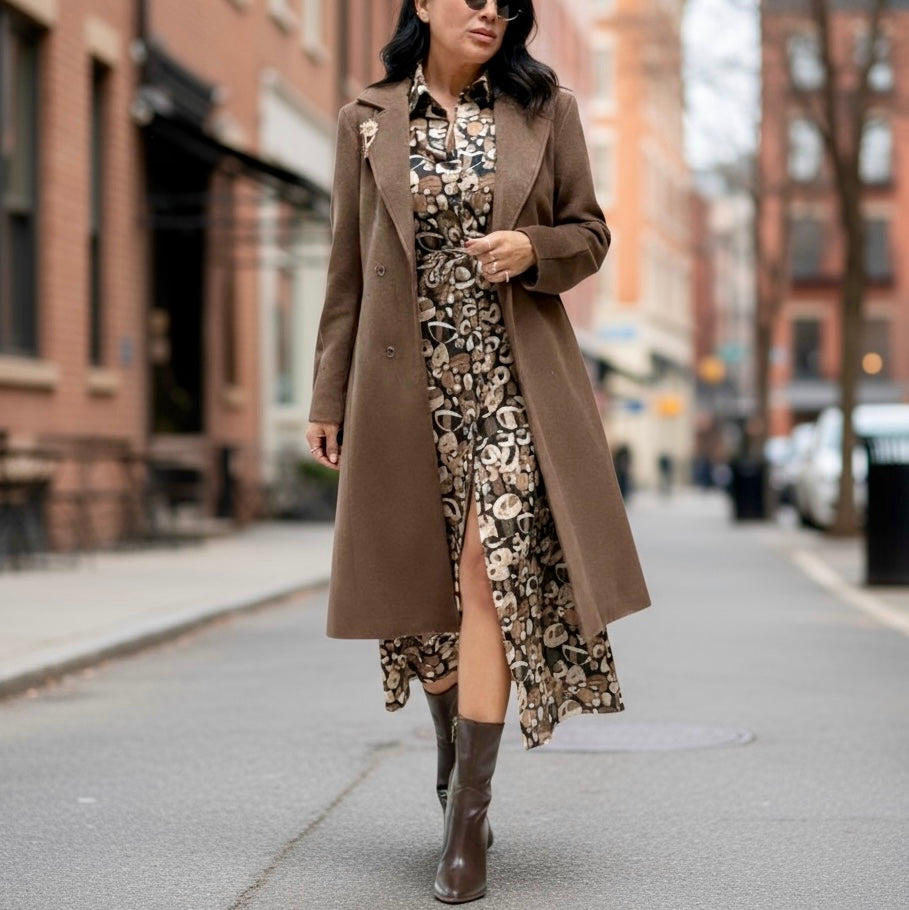 VICKYMOOD CAPPOTTO OVER CACAO