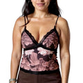 KONTATTO TOP LINGERIE MORO
