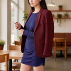 VICKYMOOD ABITO TUBE BLU