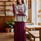 KONTATTO FELPA NYC5 GRIGIO