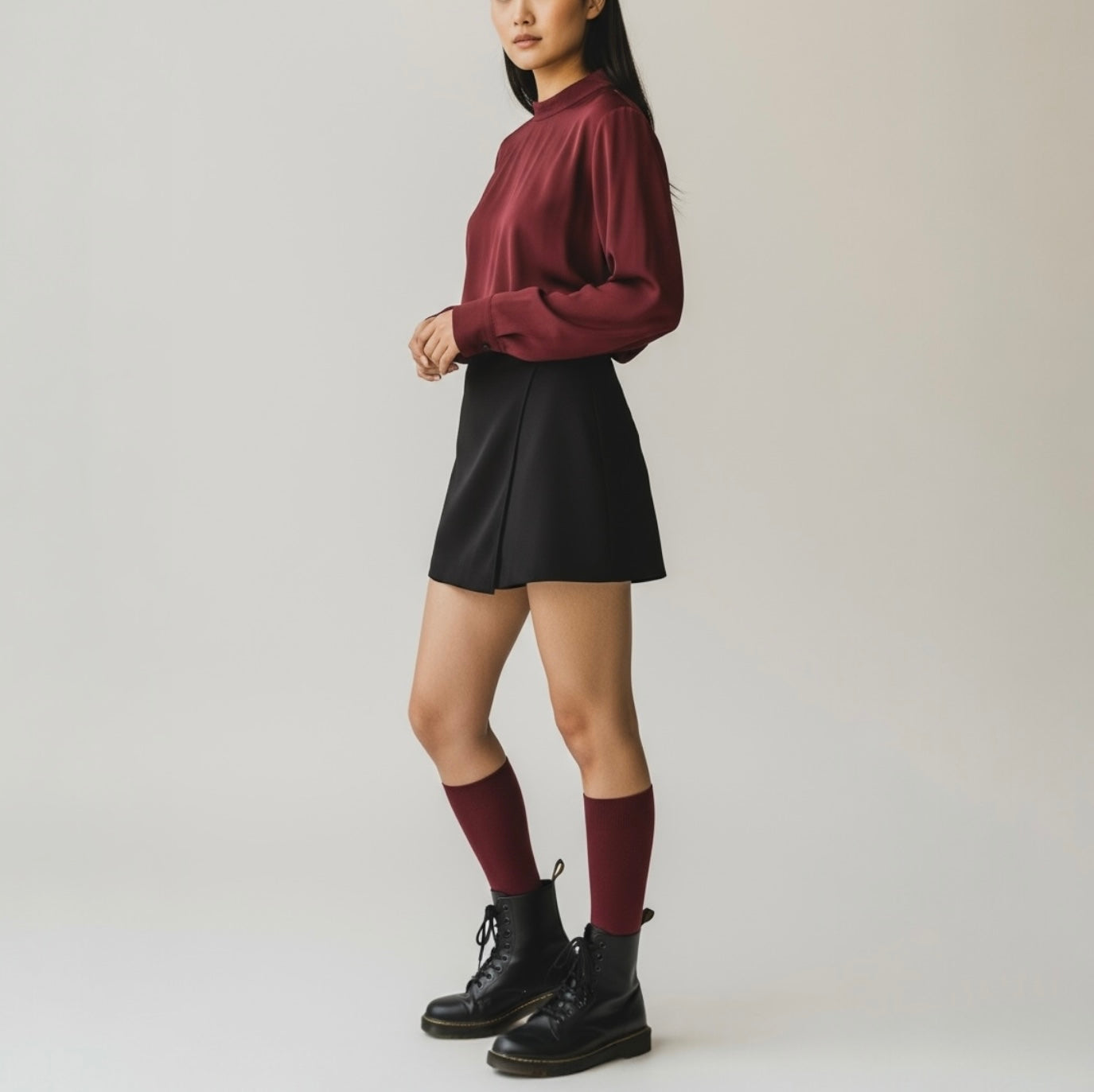 SOUTHLAB SHORT WALLET NERO