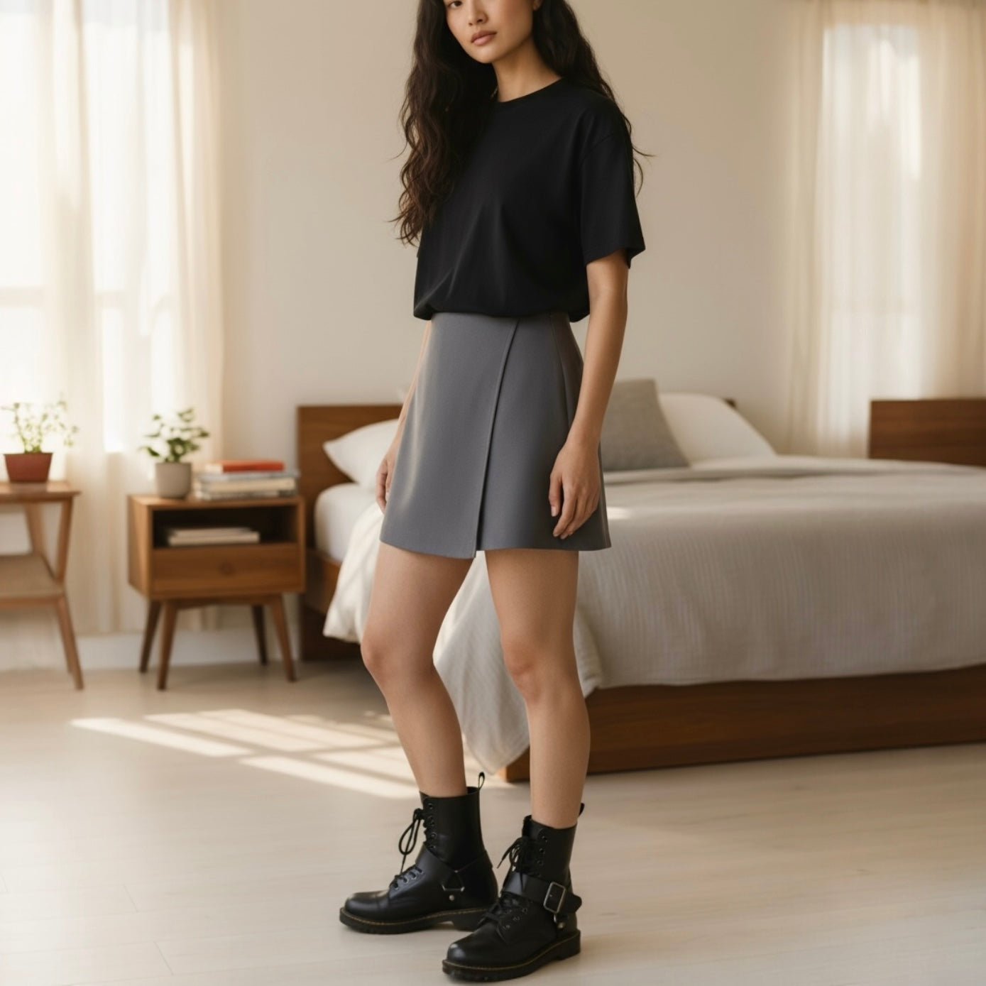 SOUTHLAB SHORT WALLET GRIGIO