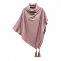 JETAIME PONCHO ROSA MÉLANGE