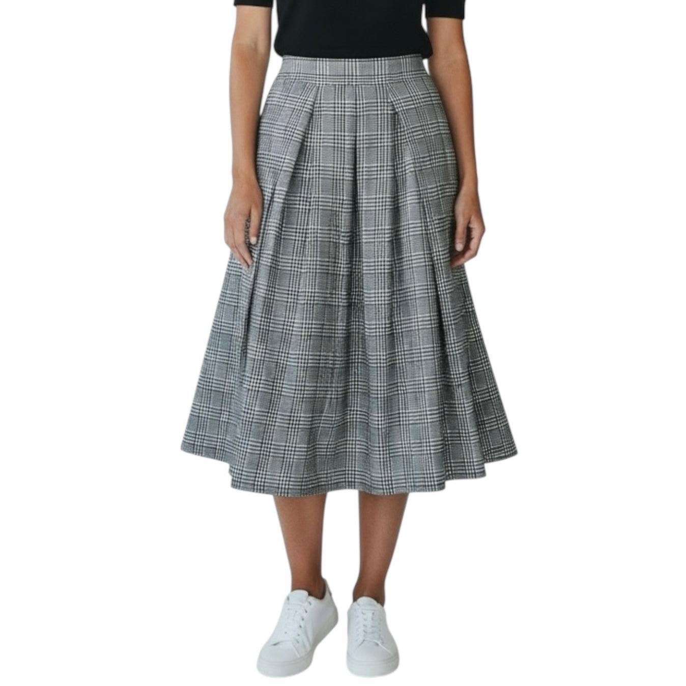 SARTORIA GONNA GALLES GRIGIO