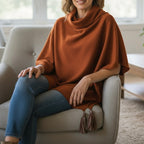 JETAIME PONCHO RUGGINE