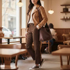 ONICA PANTALONE TROMBETTA MORO