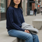 SOUTHLAB PULL GRECA BLU