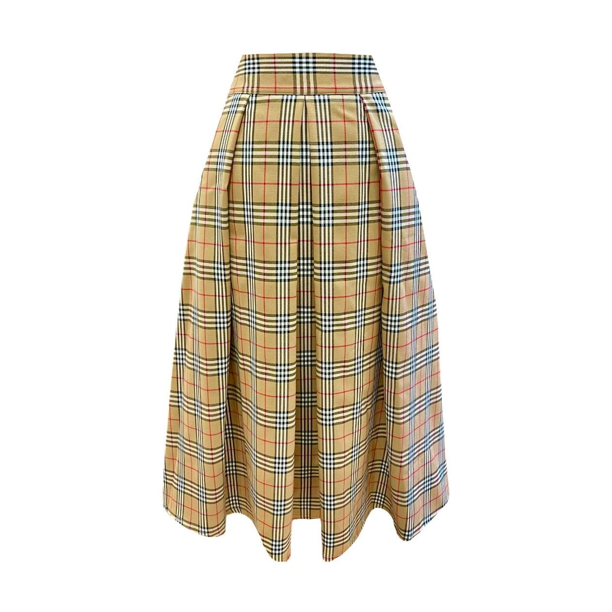 SARTORIA GONNA BURBERY CAMEL