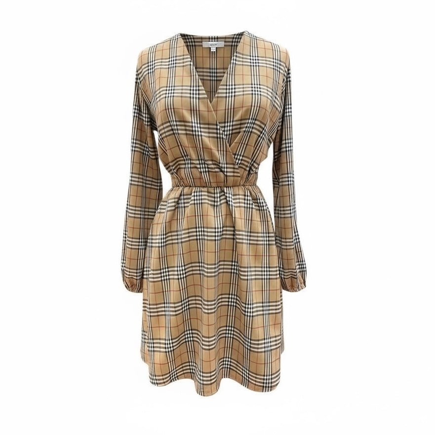 SARTORIA ABITO KIMONO BURBERY CAMEL