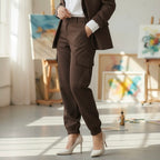 FUEGO PANTALONI CARGO MORO