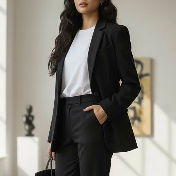 FUEGO GIACCA BLAZER NERO