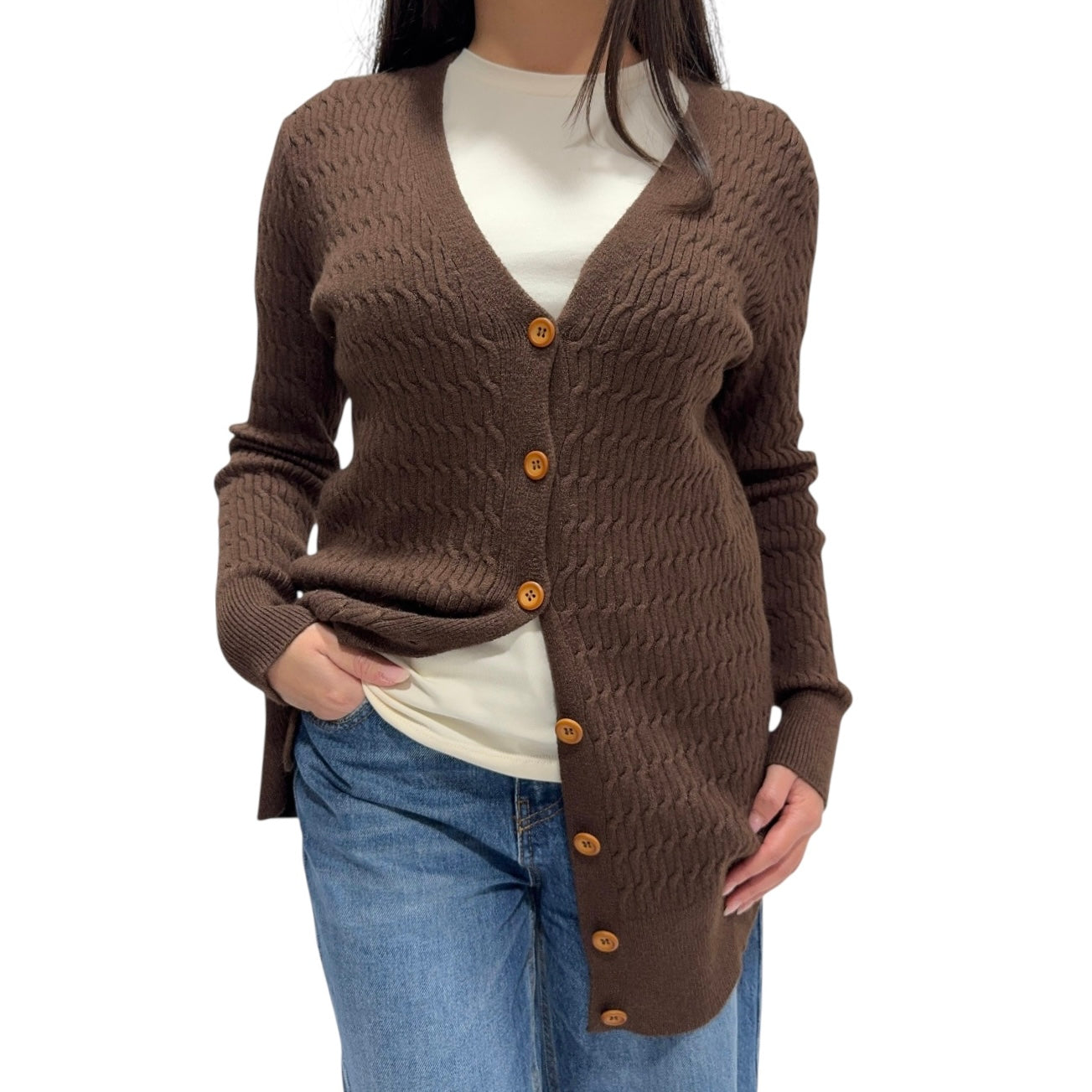 SOUTHLAB GARDIGAN MAXI RALPH MORO