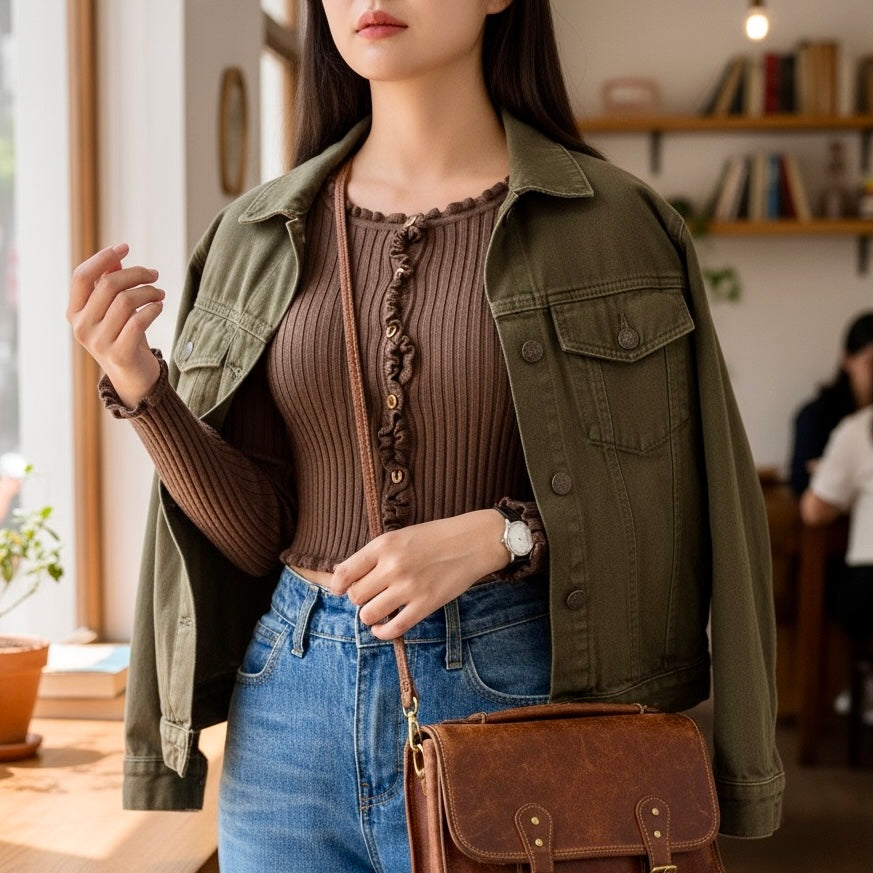 SOUTH LAB PULL CROP COSTINA MORO