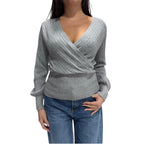 SOUTHLAB PULL KIMONO GRIGIO