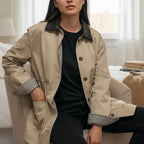 KONTATTO GIUBBOTTO CABAN BEIGE