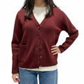SOUTHLAB CARDIGAN COCO BORDEAUX