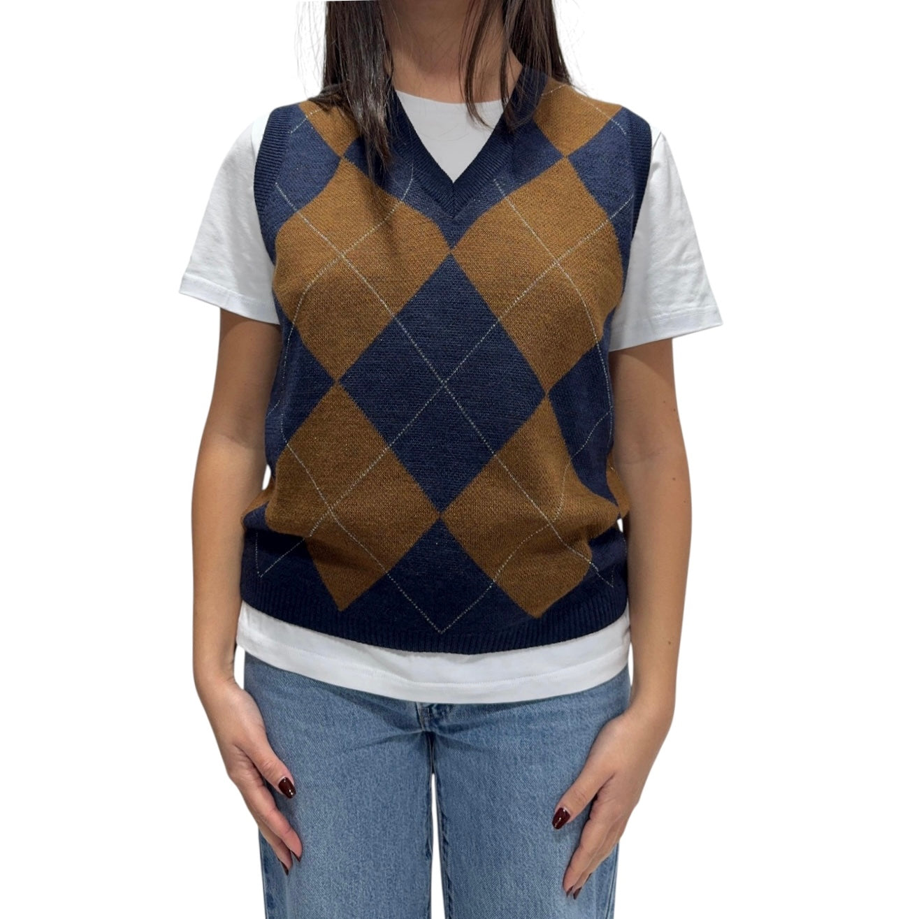 SOUTHLAB GILET BALLANTYNE BLU