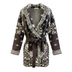 KONTATTO CARDIGAN NAVAJO MORO