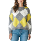 SOUTHLAB PULL ROMBI MOHAIR GRIGIO