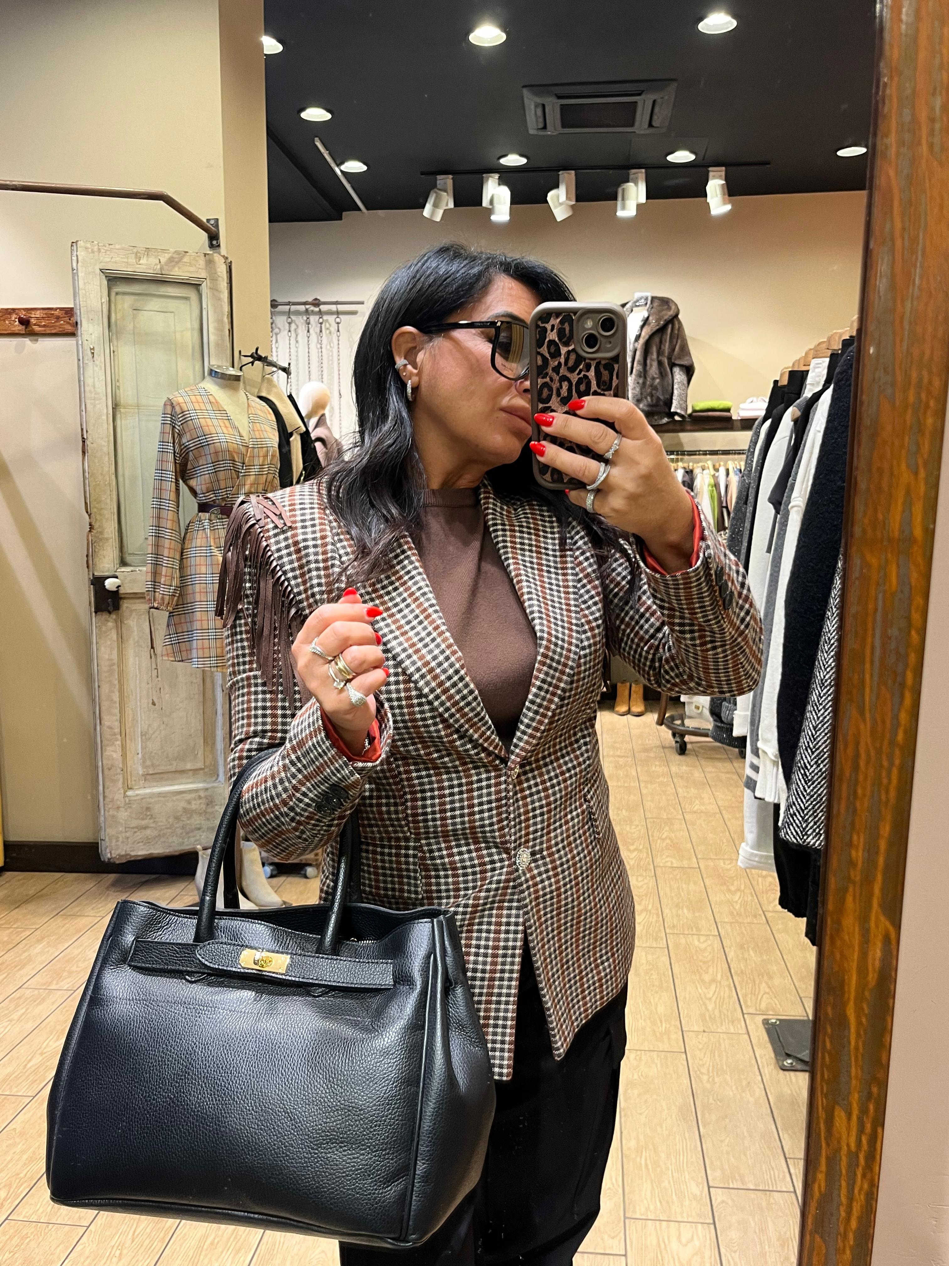 MARYLEY GIACCA VICHY MORO