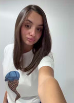 JETAIME T-SHIRT HORN CUP BLU