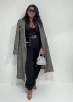 LOKITA CAPPOTTO SPIGA GRIGIO