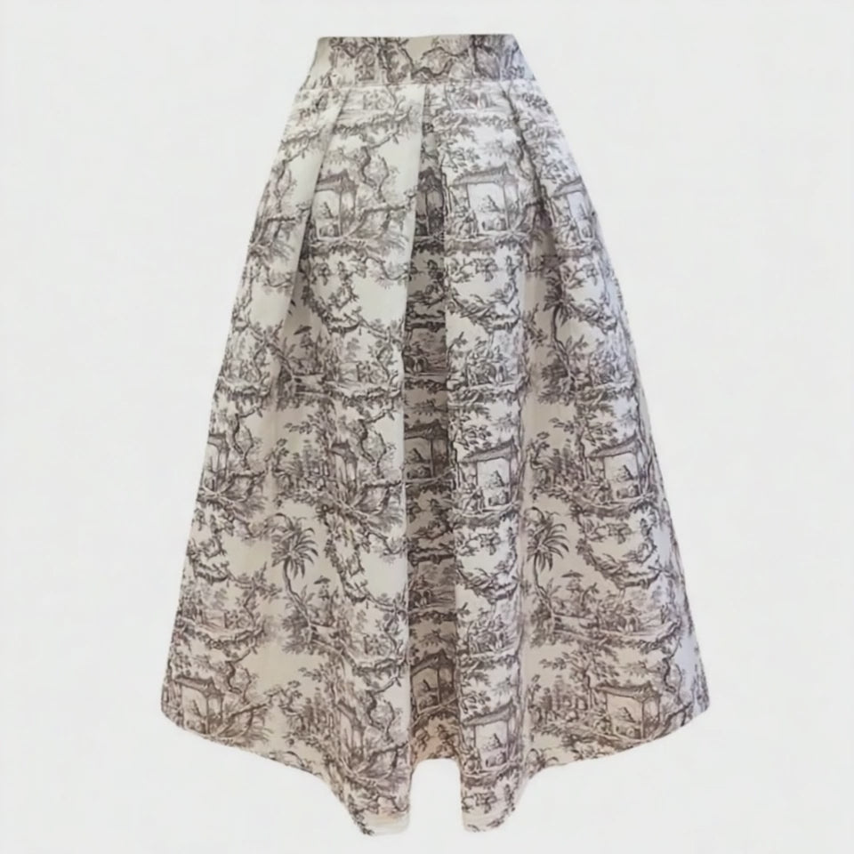 SARTORIA GONNA TOILE MORO