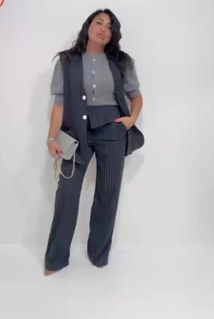 VICKYMOOD GIACCA SMANICATA GESSO