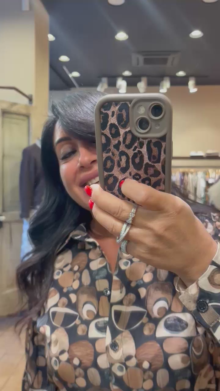 SOUTHLAB CHEMISIER GEMME MORO