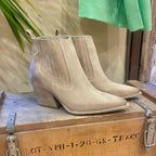 DIVINA STIVALETTO TEXANO SABBIA